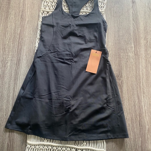 NEW Girlfriend Collective Paloma lined racerback athletic dress - Picture 4 of 11